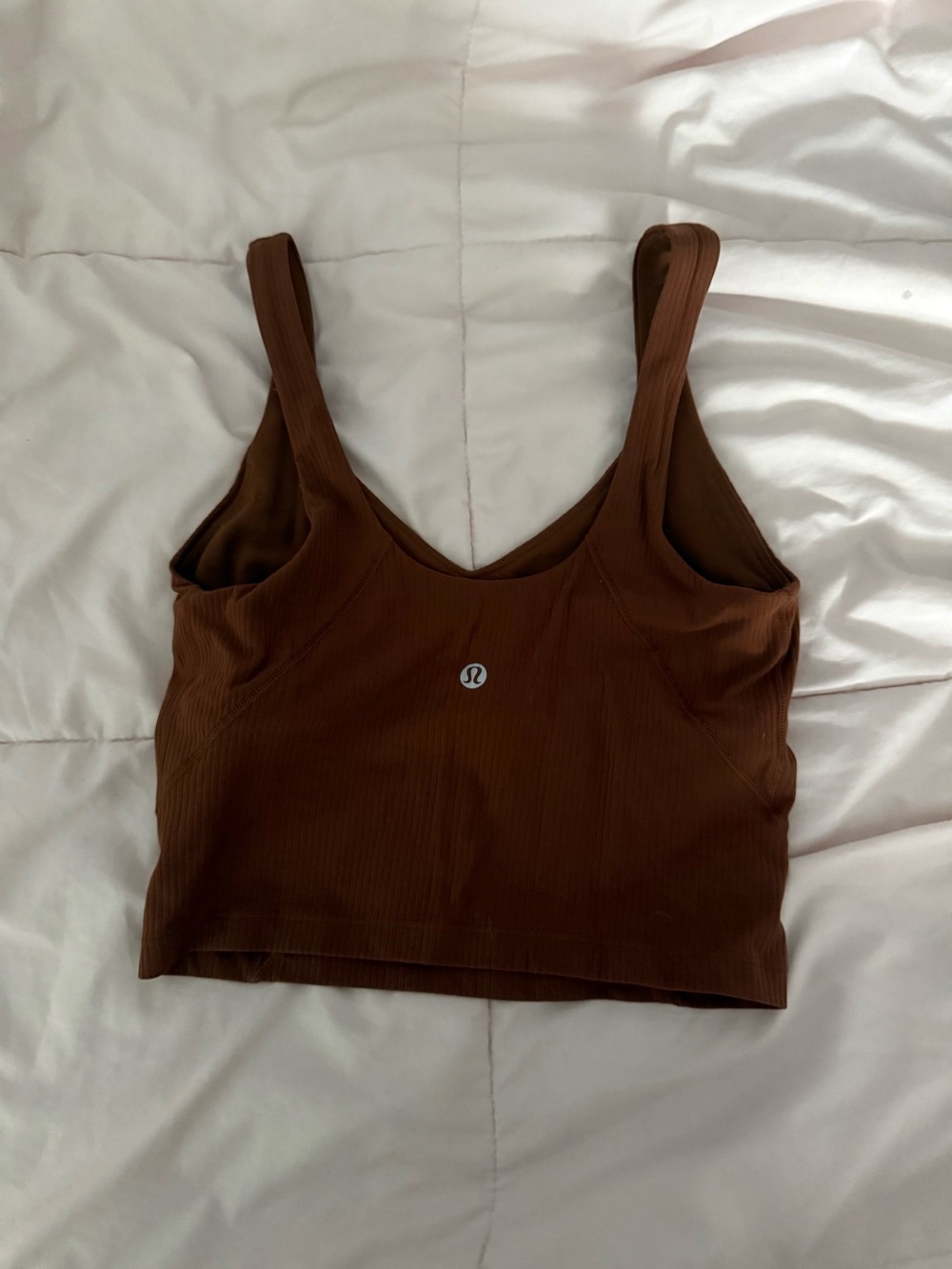 Lululemon Brown Ribbed Align Tank (Discontinued)